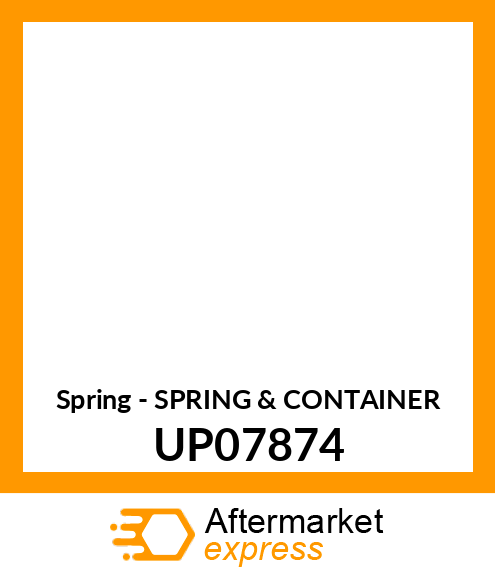 Spring - SPRING & CONTAINER UP07874