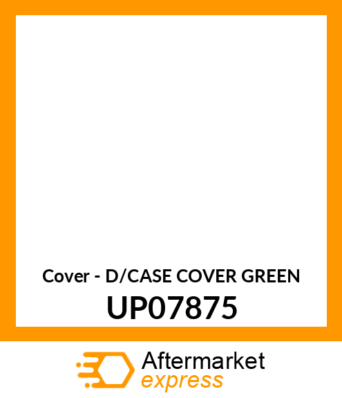 Cover - D/CASE COVER GREEN UP07875