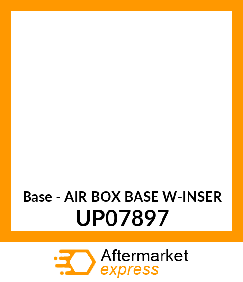 Base - AIR BOX BASE W-INSER UP07897