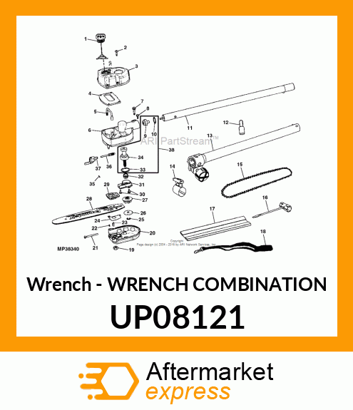 Wrench - WRENCH COMBINATION UP08121