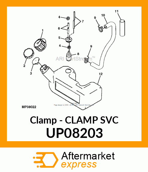 Clamp UP08203