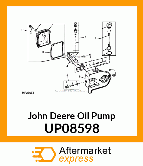 Oil Pump UP08598