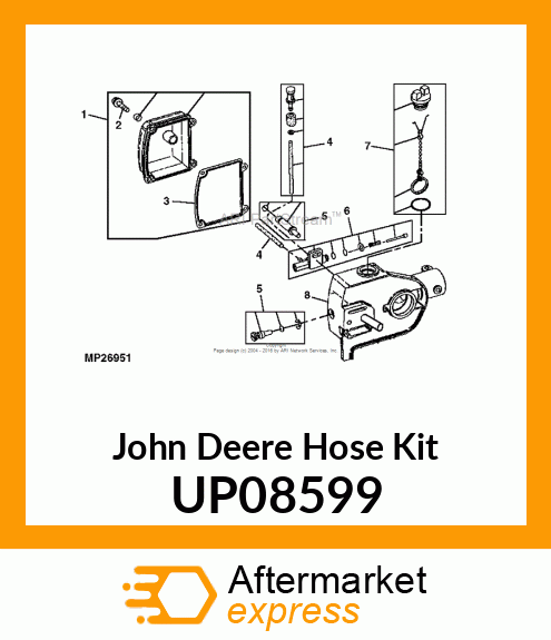 Hose Kit UP08599