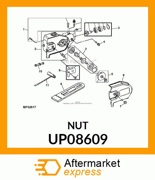 Nut UP08609
