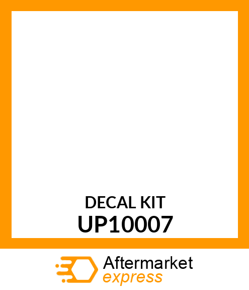 Adapter Kit - DECAL KIT, XT140SE LE, SVC UP10007