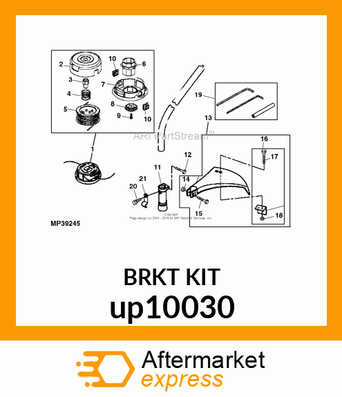 Adapter Kit - KIT, 15" CUTOFF BLADE UP10030