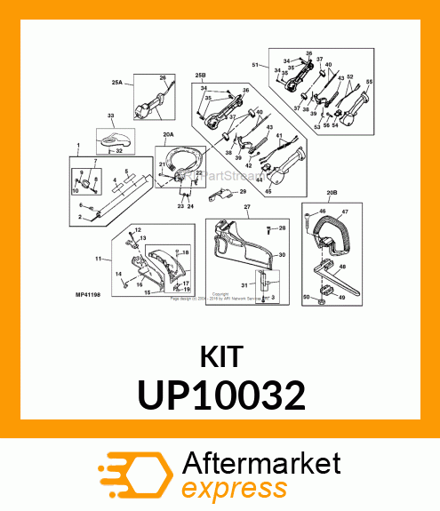 Adapter Kit - KIT, 16" CUT0FF BLADE UP10032