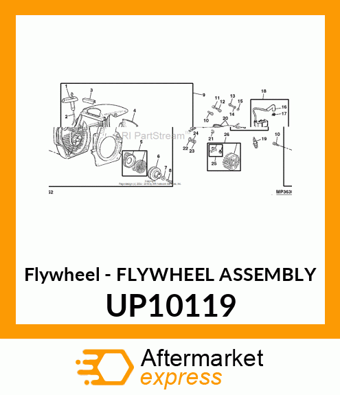 Flywheel UP10119