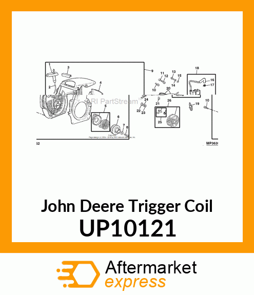 Trigger Coil UP10121