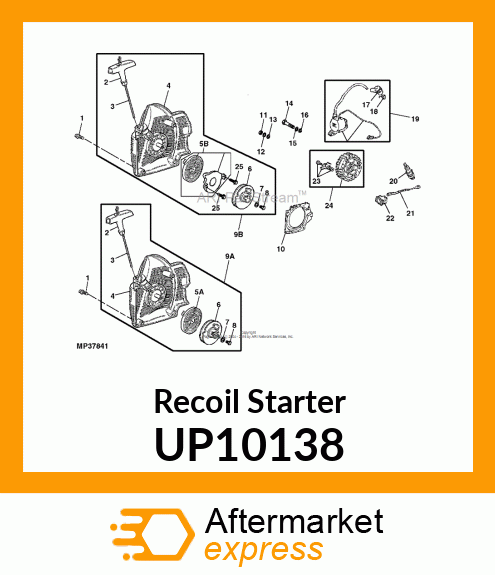 Recoil Starter UP10138