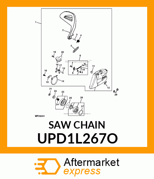 Saw Chain UPD1L267O