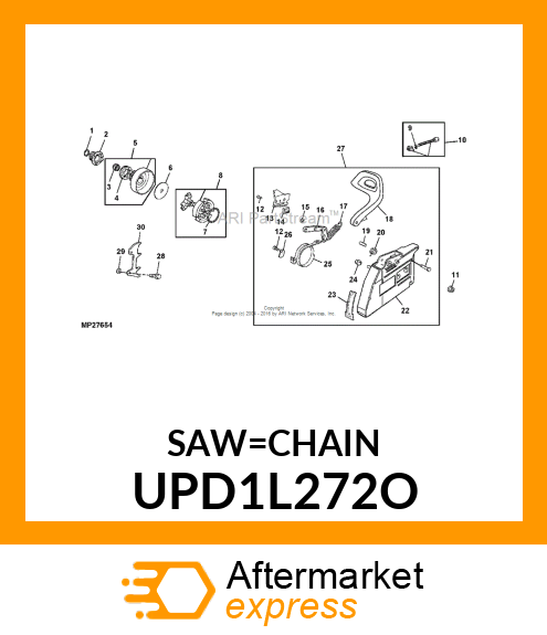 Saw Chain UPD1L272O