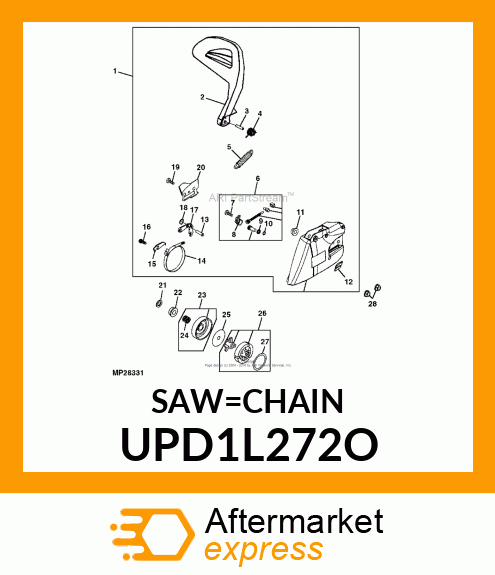 Saw Chain UPD1L272O