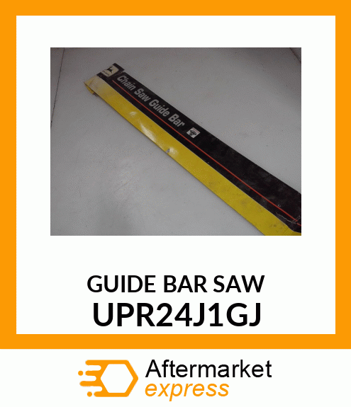 Guide Bar - 24"RSN S 3/8 G/BAR UPR24J1GJ