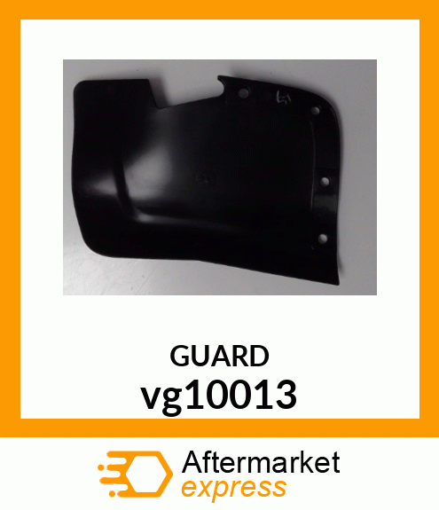 SPLASH GUARD, FRONT LEFT vg10013