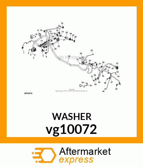 WASHER, STEPPED vg10072