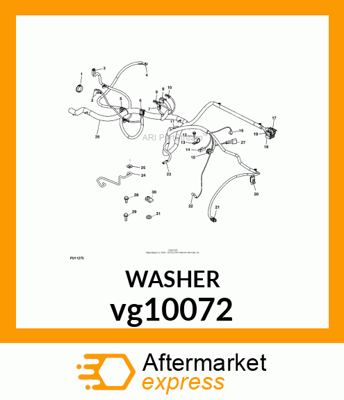 WASHER, STEPPED vg10072