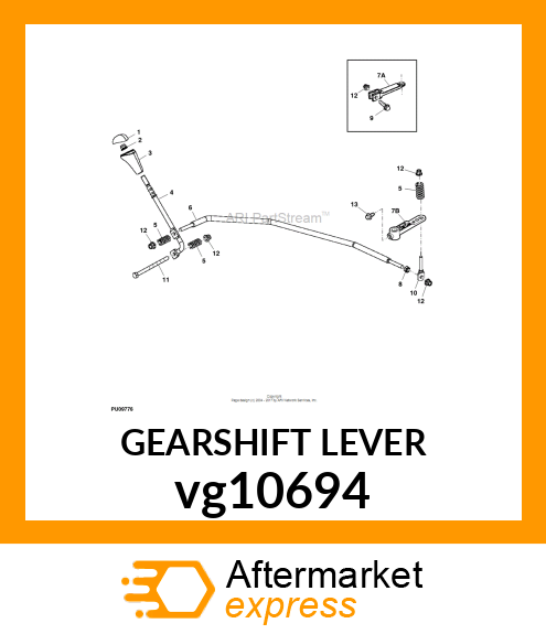 GEARSHIFT LEVER vg10694