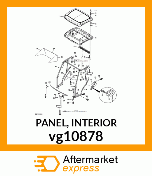 PANEL, INTERIOR vg10878