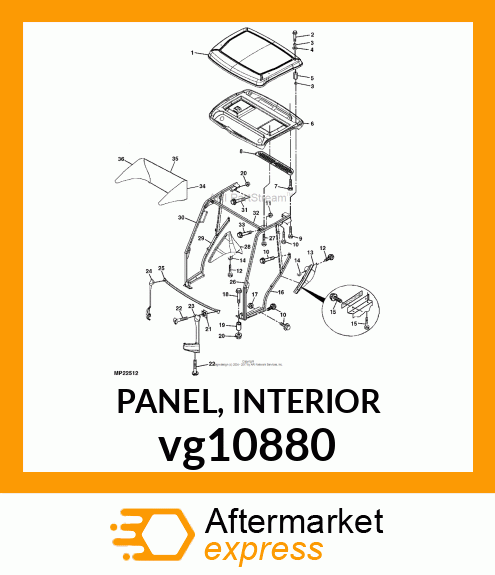 PANEL, INTERIOR vg10880