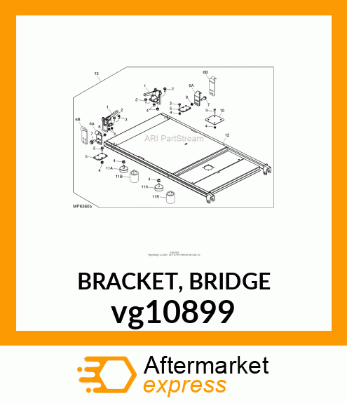 BRACKET, BRIDGE vg10899