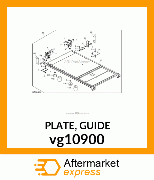 PLATE, GUIDE vg10900