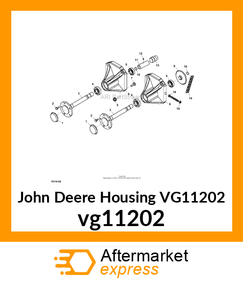 AXLE HOUSING vg11202