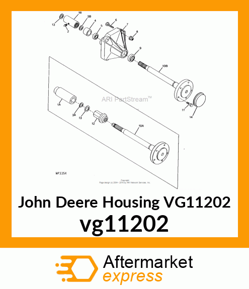 AXLE HOUSING vg11202