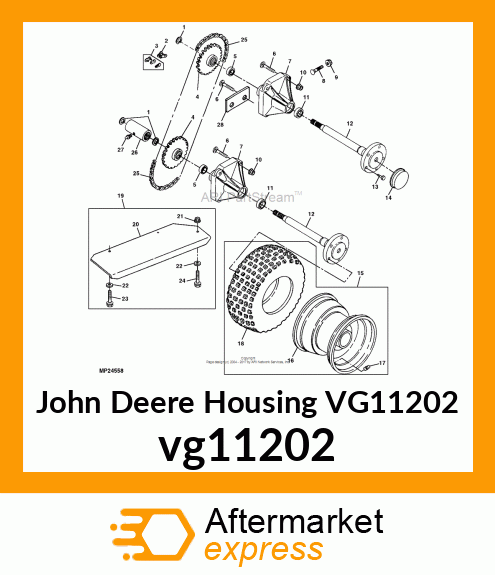 AXLE HOUSING vg11202