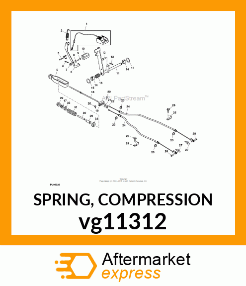 SPRING, COMPRESSION vg11312