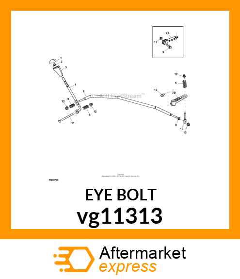 ROD, SHIFT PIVOT vg11313