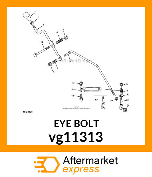 ROD, SHIFT PIVOT vg11313