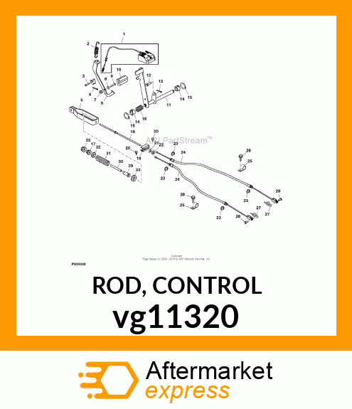 ROD, CONTROL vg11320