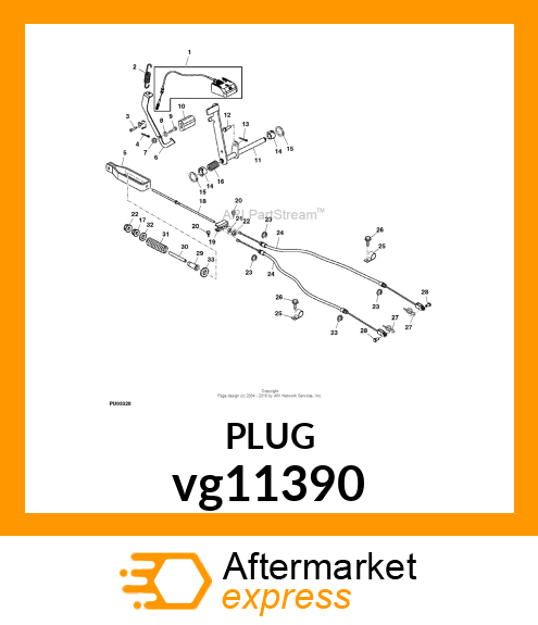 BUMPER, RUBBER vg11390