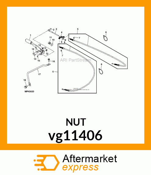 NUT, EQUALIZER vg11406