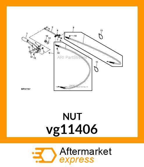 NUT, EQUALIZER vg11406