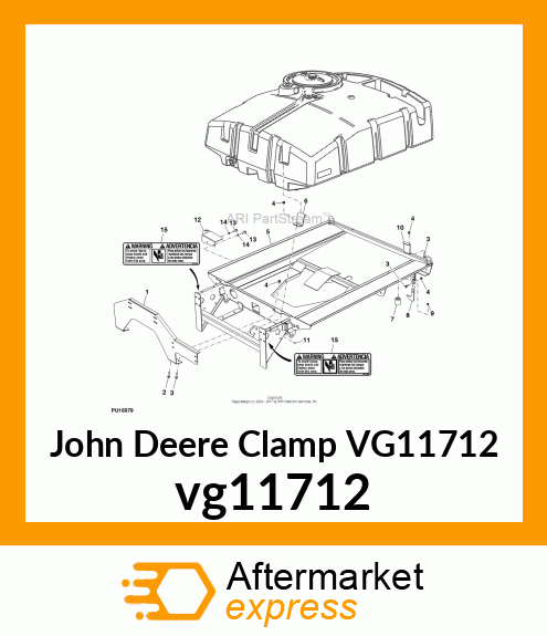 CLAMP, TANK vg11712