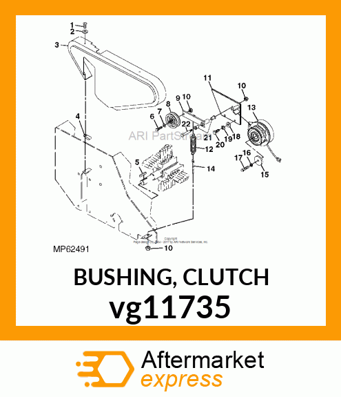 BUSHING, CLUTCH vg11735