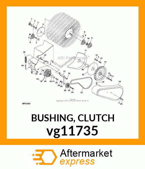 BUSHING, CLUTCH vg11735