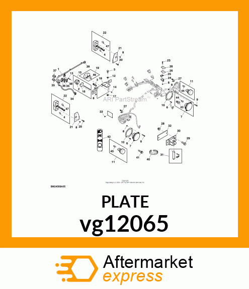 SPACER, BRAKE SWITCH vg12065