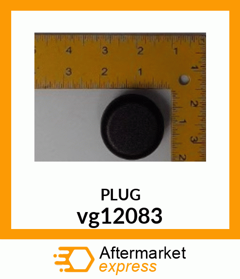 PLUG, BUMPER vg12083