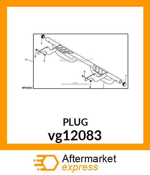 PLUG, BUMPER vg12083