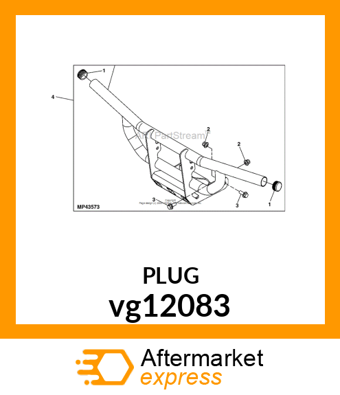 PLUG, BUMPER vg12083