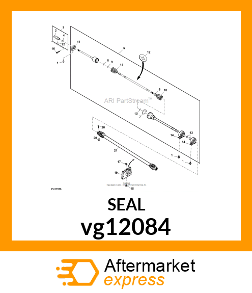 GROMMET, REAR CLOSEOUT PANEL vg12084