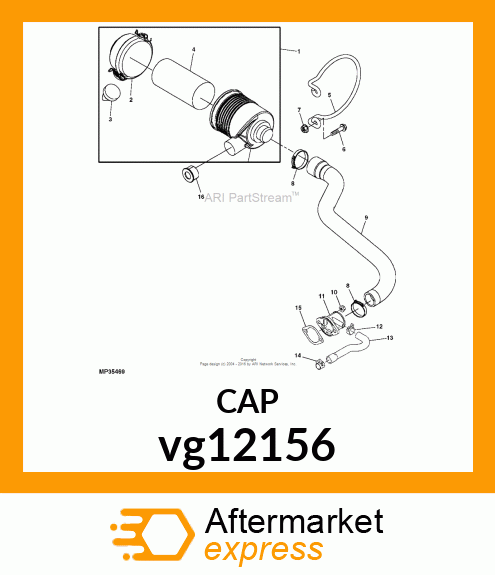 RESTRICTOR, AIR VG12156