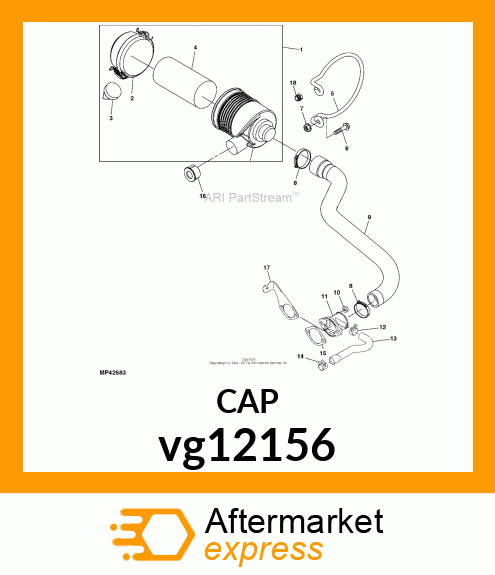 RESTRICTOR, AIR VG12156