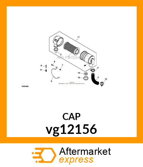 RESTRICTOR, AIR VG12156