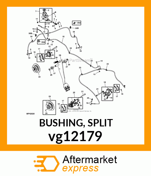 BUSHING, SPLIT vg12179