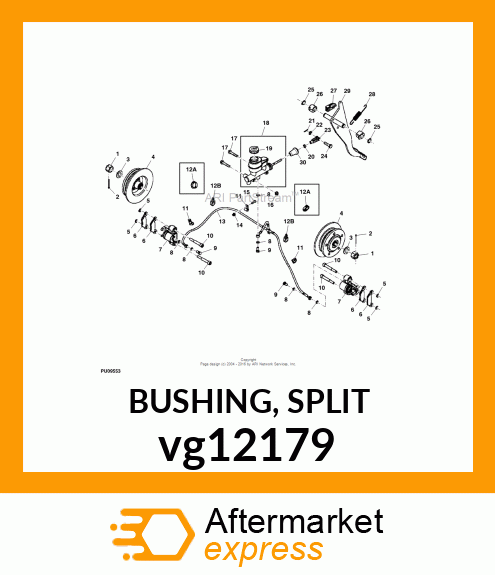 BUSHING, SPLIT vg12179