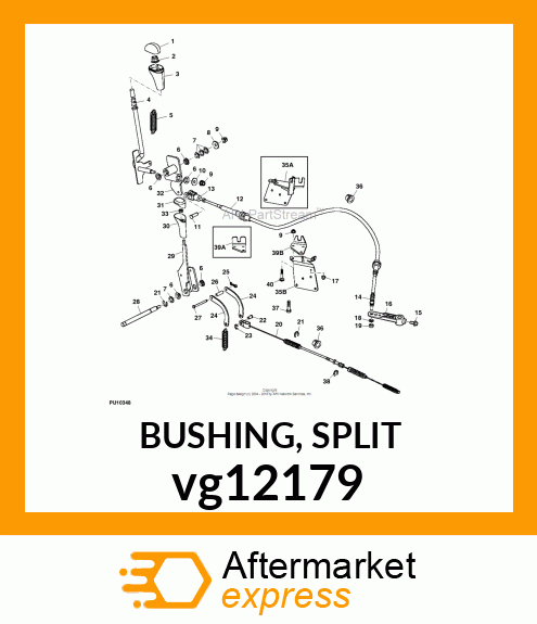 BUSHING, SPLIT vg12179